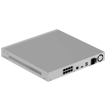 Ajax NVR H2D8PAC (16ch) white HDMI 4K 16Тб PoE Відеореєстратор