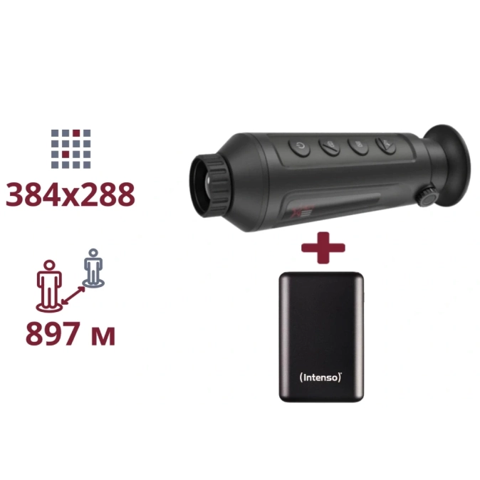 AGM Taipan TM19-384 + INTENSO Powerbank 2 000 мА•г ТЕПЛОВІЗІЙНИЙ МОНОКУЛЯР ТА ПОВЕРБАНК фото 1