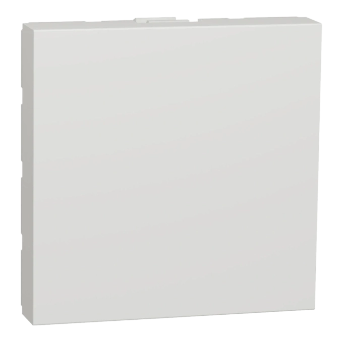 Schneider Electric New Unica NU986618 Заглушка 45х45 білий фото 1