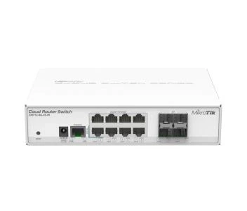 MikroTik CRS112-8G-4S-IN 8-портовий керований комутатор фото 1