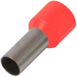 Enext e.terminal.stand.e7508.red Наконечник втулковий ізольований червоний 0.75 кв.мм