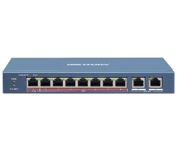 DS-3E0310HP-E 8-портовий некерований POE комутатор Hikvision фото 1