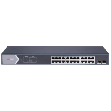 Hikvision DS-3E1526P-SI Керований 24-портовий гігабітний комутатор PoE