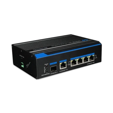 UTP7204GE-PD 4-портовий промисловий повногігабітний PoE-комутатор (60 Вт з живленням від HPoE)