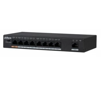 DH-PFS3009-8ET1GT-96 8-портовий POE комутатор фото 1