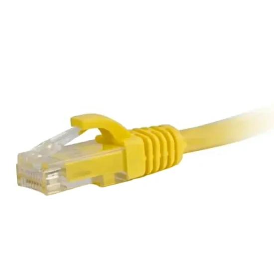 PC-UTP-05M-YL Патч-корд литий жовтий UTP, RJ45 0.5m, кат. 5Е фото 1