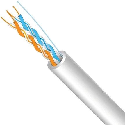 UTP CAT5e 2P 24AWG PVC W 500m Pull Box Кабель FinMark фото 1