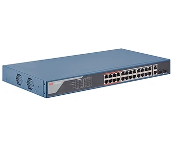 DS-3E1326P-EI 24 портовий POE комутатор Hikvision фото 1