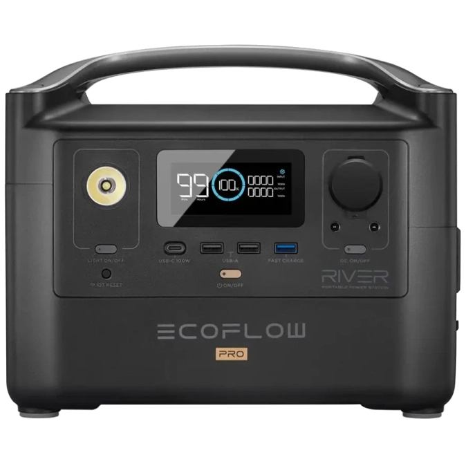EcoFlow RIVER Pro 600Вт Портативне джерело живлення фото 1