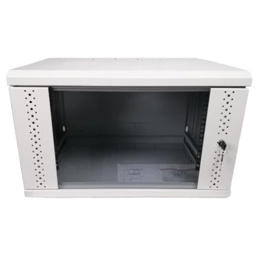 EServer 12U 600х500х637 стекло, серая Шкаф