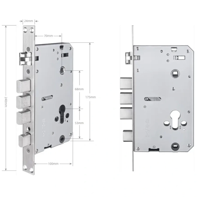 SEVEN LOCK 7068 Врізна частина фото 1