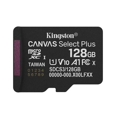 Kingston microSD128GB C10 UHS-I A1 V10 R150MB/s Карта пам'яті фото 1