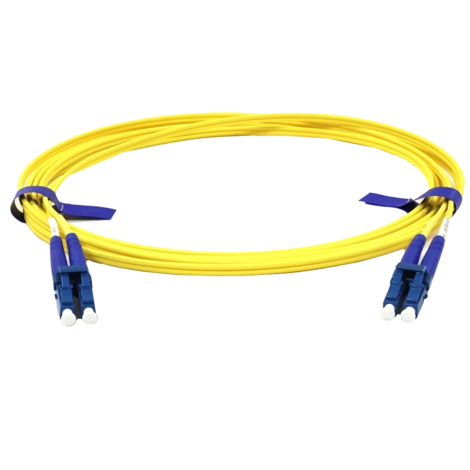 CMS LC/UPC-LC/UPC SM 1.5 м Duplex Slim Патчкорд оптичний