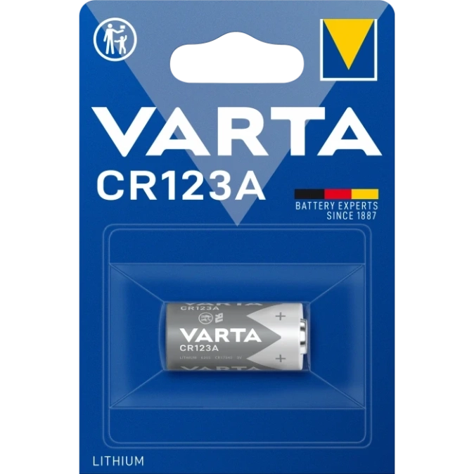 CR123A VARTA BLI 1 LITHIUM Батарейка