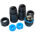 RJ45-RJ45 STP Водонепроникний з'єднувач IP68 кат. 6 фото 4