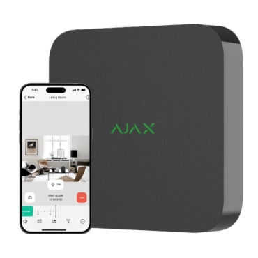 Ajax NVR (8ch) (8EU) black Видеорегистратор