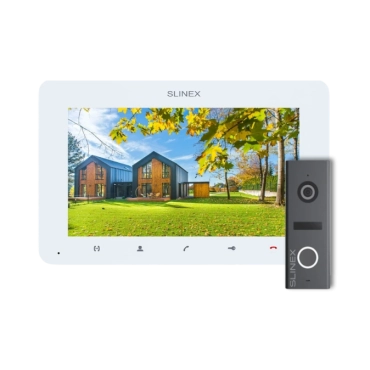 Slinex SM-07 White + ML-17HD Graphite Комплект видеодомофона