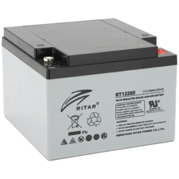 Ritar RT12260 (12V26AH) Акумуляторна батарея