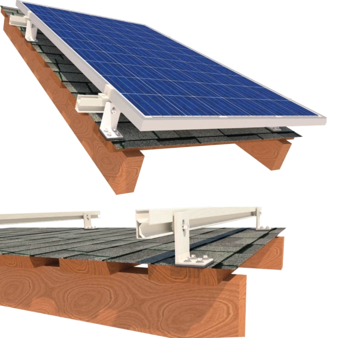 InstallKit IK-B-1 кріплення сонячних панелей до 1005мм бітумна черепиця Комплект фото 1