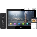 Neolight MEZZO Hybrid Black + PRIME FHD Black з кутком Комплект відеодомофону фото 1