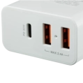 Canyon H-08 white (QC/PD 30W) Мережевий зарядний пристрiй фото 2