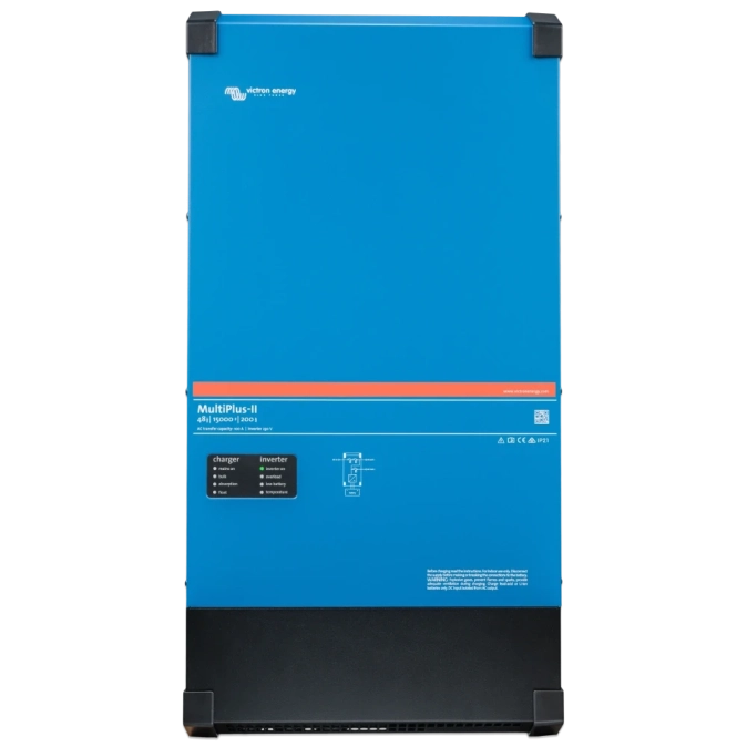 VictronEnergy MultiPlus-II 48/15000/200-100 однофазний чиста синусоїда Інвертор фото 1