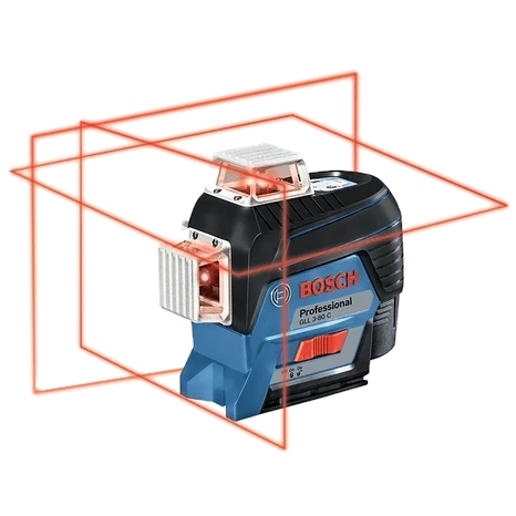Bosch GLL 3-80 Professional Нівелір лазерний + кейс фото 1