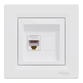 Schneider Electric Asfora EPH4300121 RJ45 кат.5е UTP Розетка комп'ютерна одинарна фото 1