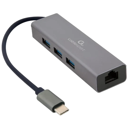 Cablexpert A-CMU3-LAN-01 USB-С на Gigabit Ethernet Адаптер фото 1