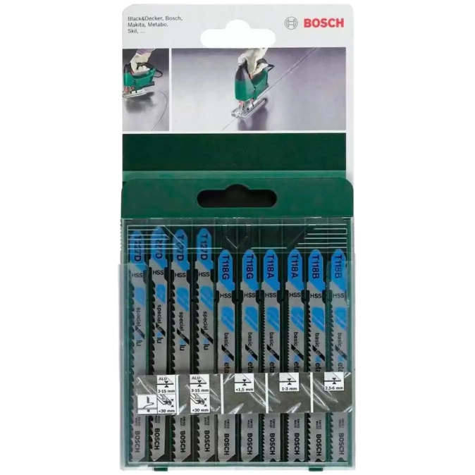 Bosch SET T-ХВ (2609256745) Набір пильних полотен фото 1