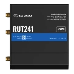 Teltonika RUT241 з 4G LTE, Wi-Fi Промисловий стільниковий маршрутизатор