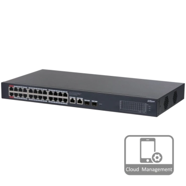 Dahua DH-CS4228-24GT-240 PoE Комутатор 26 портів керований