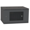 IPCOM 4U 600x350 Шафа телекомунікаційна двері перф (RAL9005) фото 1