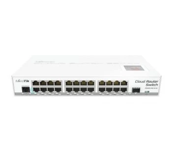 MikroTik CRS125-24G-1S-IN 24-портовий Cloud керований комутатор фото 1