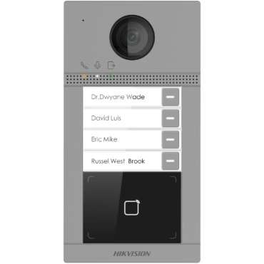 DS-KV8413-WME1(B)/Flush 2 Мп IP виклична панель з Wi-Fi