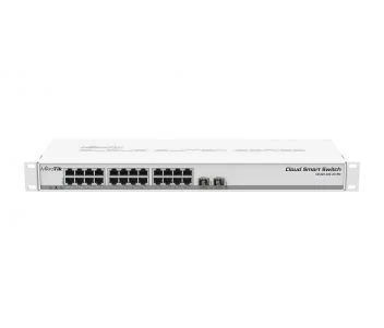 MikroTik CSS326-24G-2S+RM 24-портовий керований комутатор фото 1