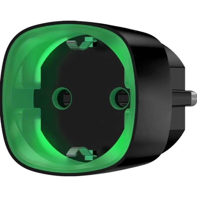 Socket black EU розумна розетка фото 1