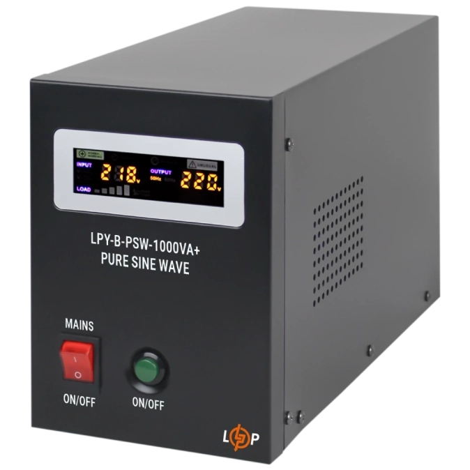 LOGICPOWER LPY-B-PSW-1000VA+ Джерело безперебійного живлення фото 1