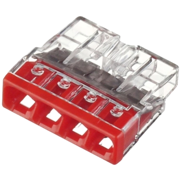 Wago 2273-204 4-дроти 0,5-2,5мм2 (без пасти) Клема