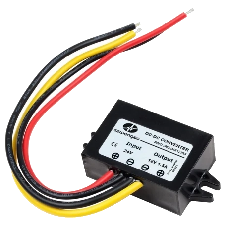 DC/DC 24V-12V 1.5A, IP67, 18W Перетворювач інвертор