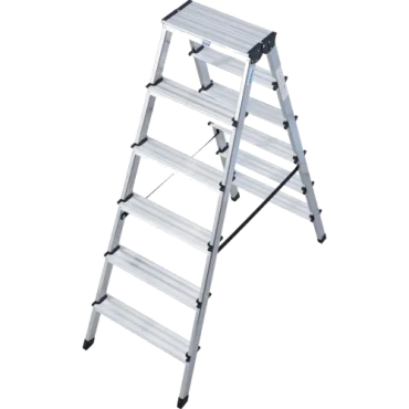 KRAUSE Dopplo 2x6 (120427) Стремянка алюминиевая двусторонняя