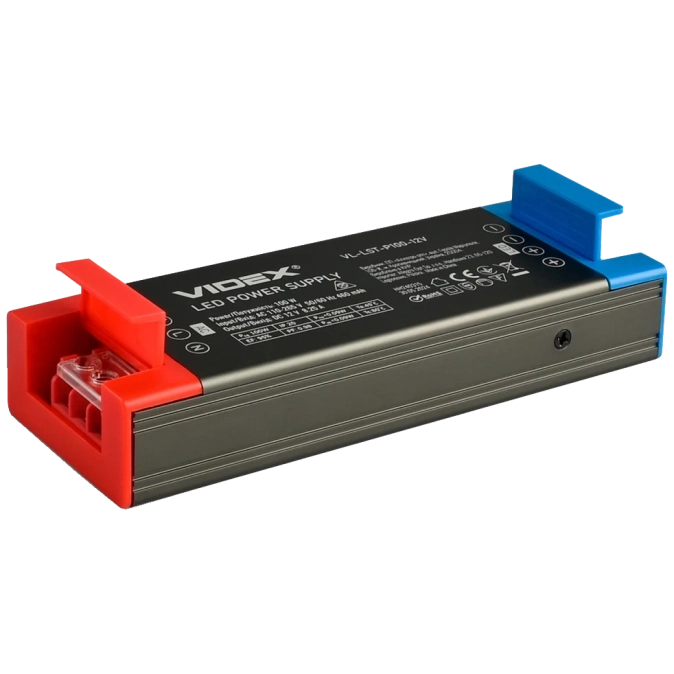 VIDEX (VL-LST-P100-12V) DC12V 8.25A 100W IP20 Блок живлення для LED стрічки фото 1