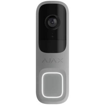 Ajax Doorbell Grey RAL 7004 Відеодзвінок