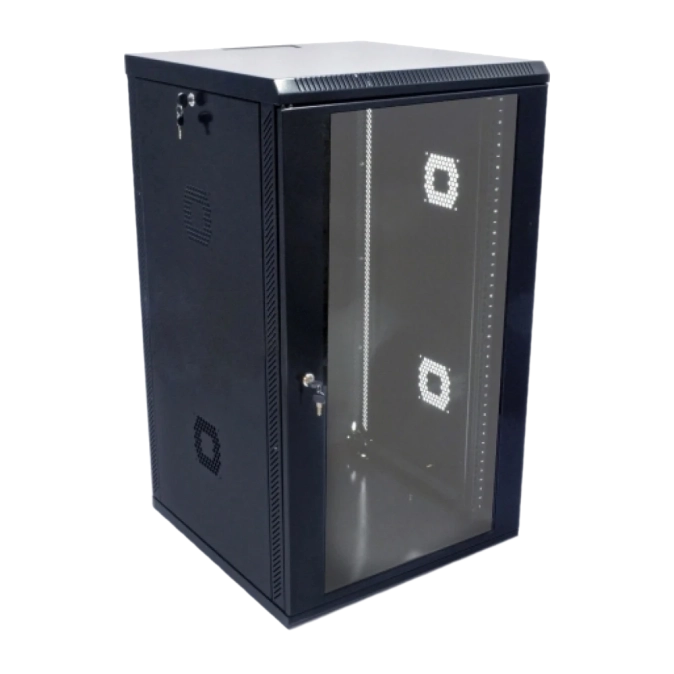 21U Шафа 19", 600х600х1040мм (Ш*Г*В), акрилове скло фото 1