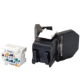 Corning Модуль Keystone UTP RJ45 кат. 6, чорний фото 1