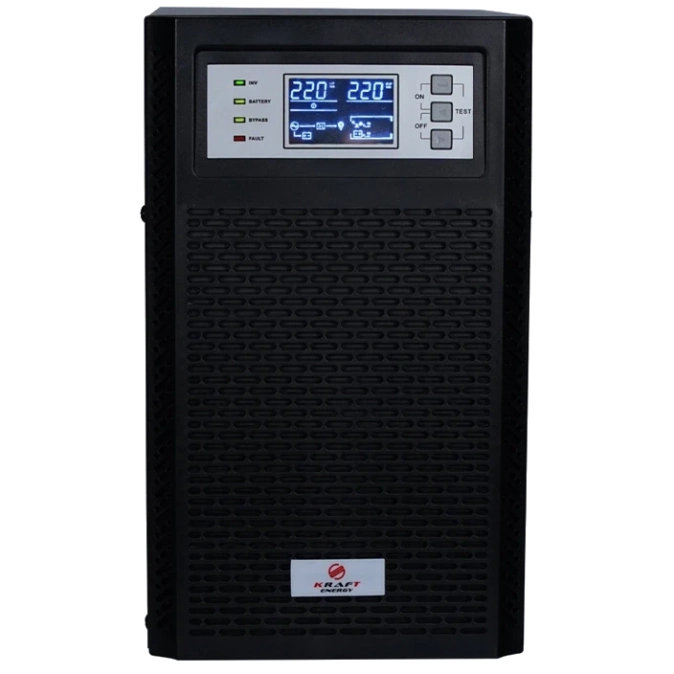 Kraft KRF-T6000VA/6KW(LCD)Ex Pro Online Джерело безперебійного живлення фото 1