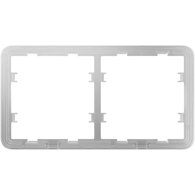 Ajax Frame (2 seats) [55] Рамка для двох вимикачів фото 1