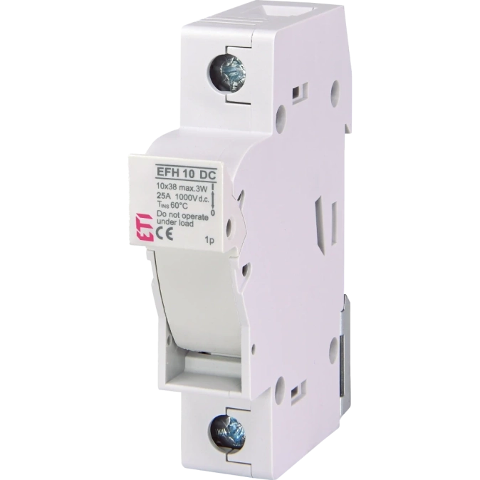 ЕТІ EFH 10 1P 25A 1000V DC Тримач запобіжника фото 1