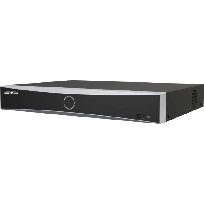 DS-7604NXI-K1/4P(B) 4-канальний PoE 1U K AcuSense 4K Відеореєстратор Hikvision фото 1