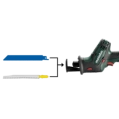 Metabo SSE 18 LTX Compact (602266500) Акумуляторна шабельна пила фото 2